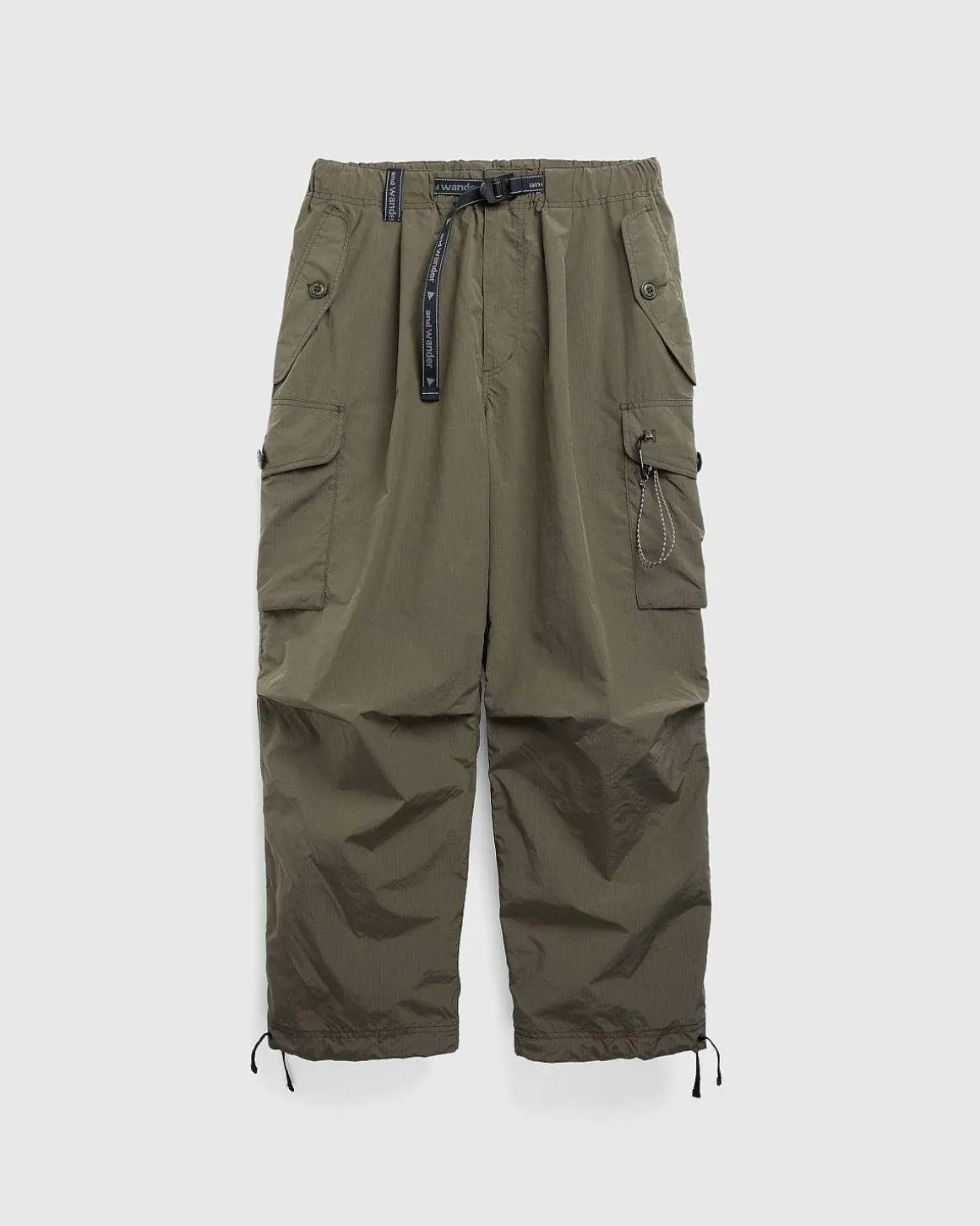 Oversized Cargo Bukser Khaki