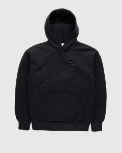 Oversized Piped Haettetroje Sort