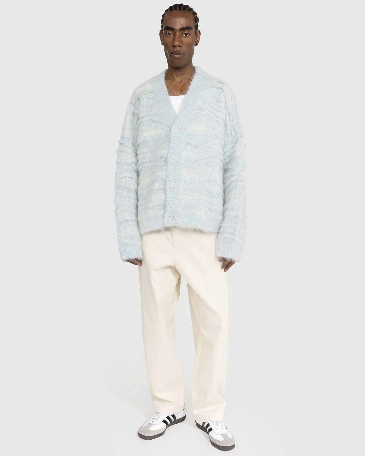 Oversized Strik Cardigan Ice
