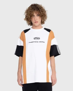 Panelet Oversize T-Shirt Hvid/Multi