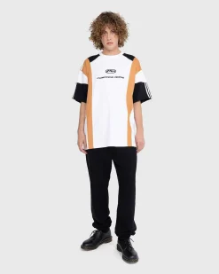 Panelet Oversize T-Shirt Hvid/Multi
