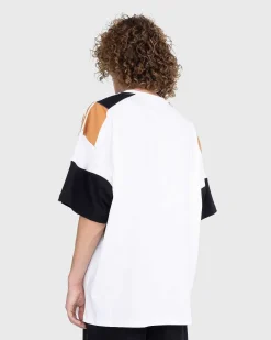 Panelet Oversize T-Shirt Hvid/Multi