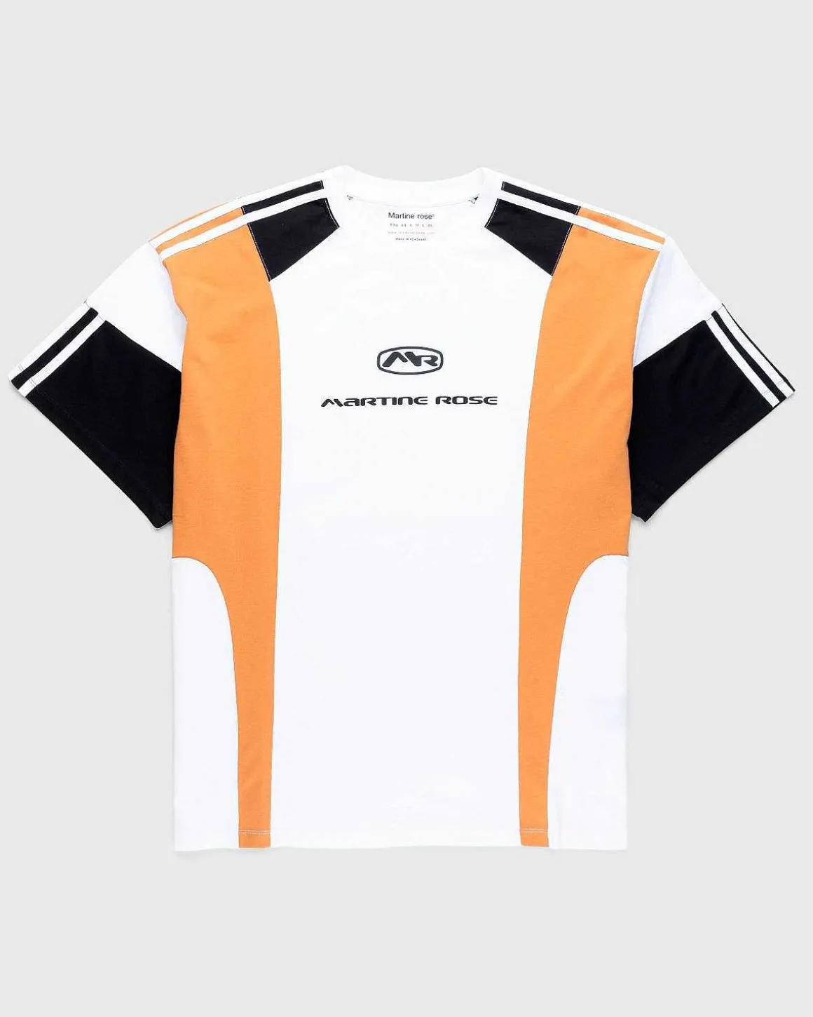Panelet Oversize T-Shirt Hvid/Multi