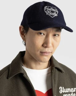 6-Panel Uldkasket Navy