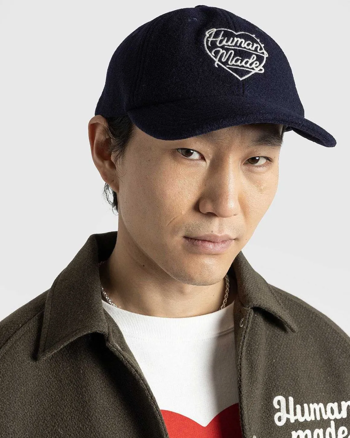 6-Panel Uldkasket Navy