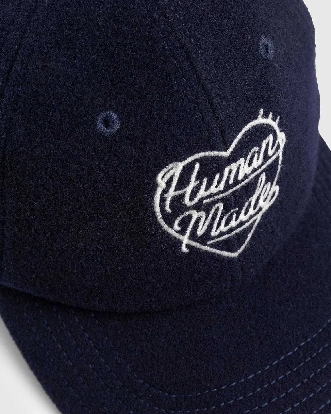 6-Panel Uldkasket Navy