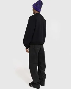 Paris' Bedste Broderede Sweatshirt Sort