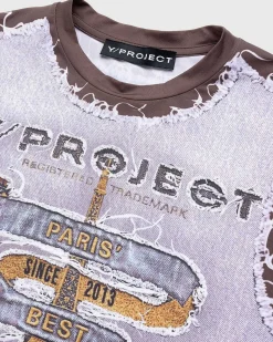 Paris' Bedste Second Skin T-Shirt Brun/Isbla