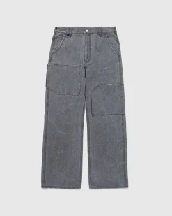 Patch Canvas Bukser Carbon Grey