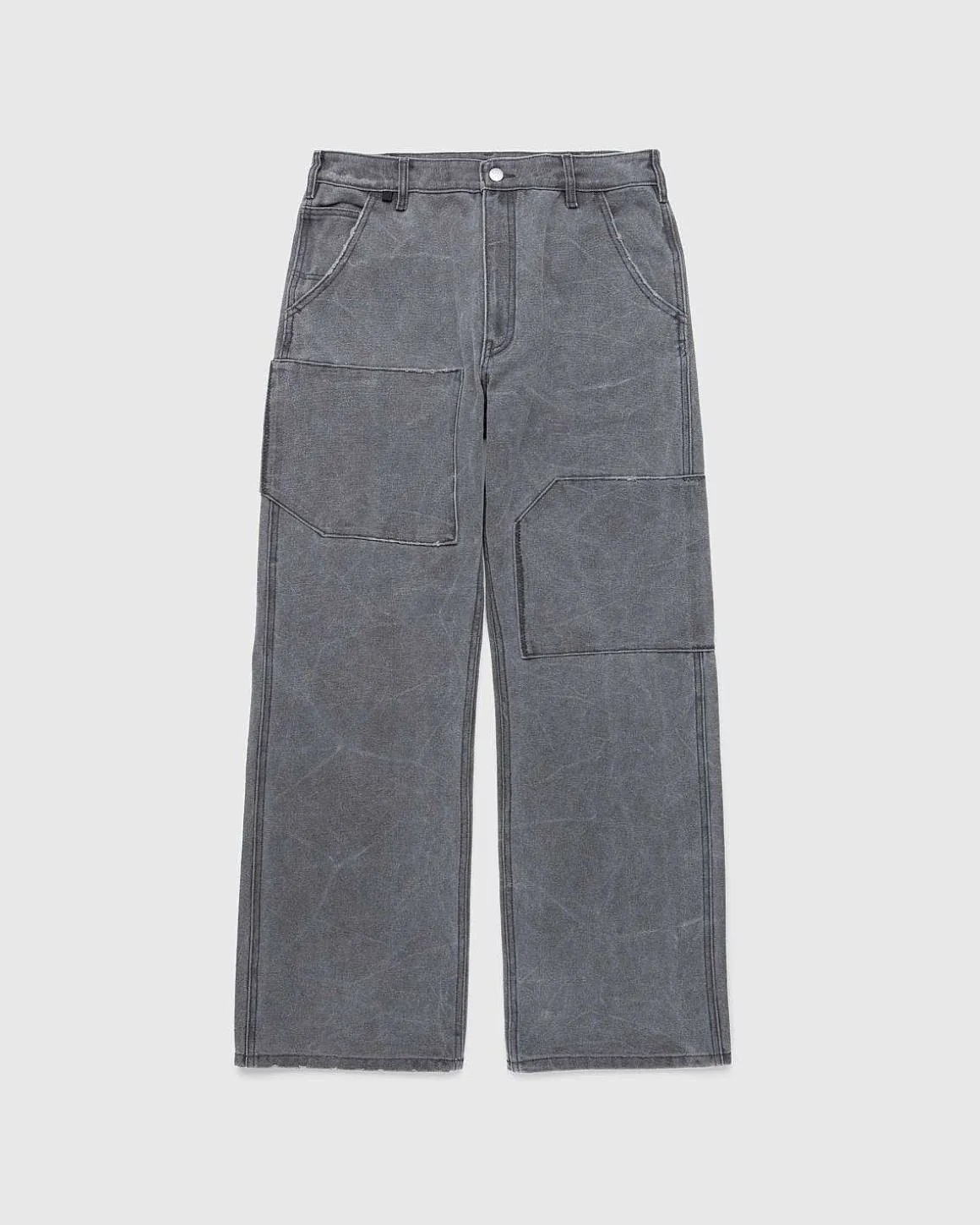 Patch Canvas Bukser Carbon Grey