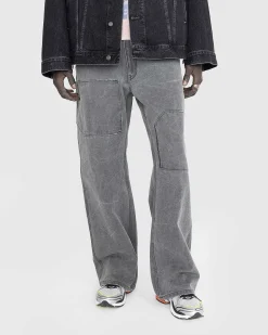 Patch Canvas Bukser Carbon Grey