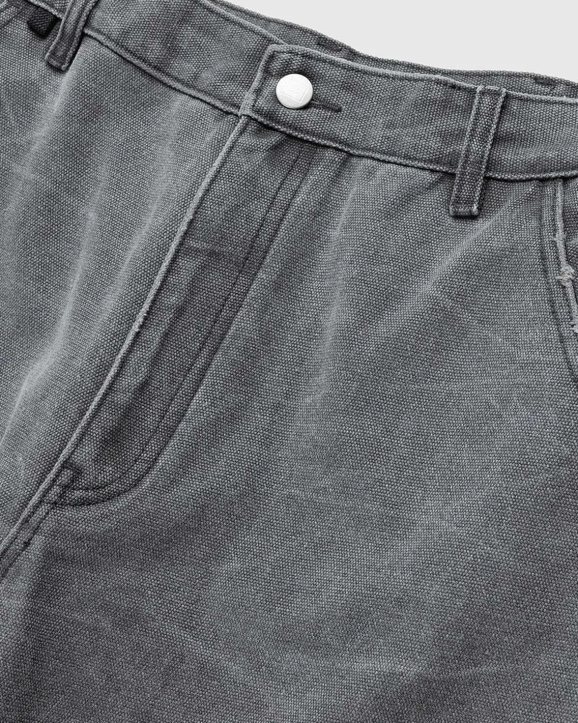 Patch Canvas Bukser Carbon Grey