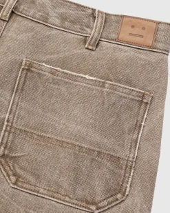 Patch Canvas Bukser Toffee Brown