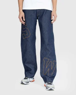 Patch Raw Denim Indigo