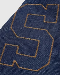 Patch Raw Denim Indigo