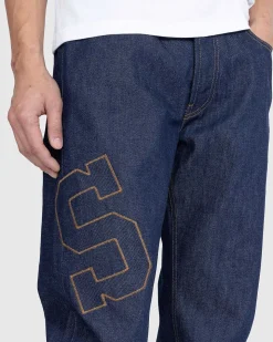 Patch Raw Denim Indigo