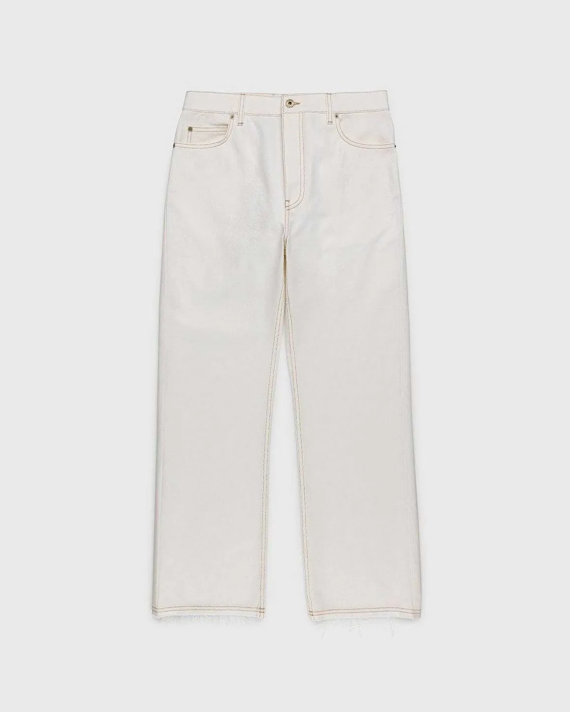 Paula'S Ibiza Boot Cut Denim Bukser Hvid
