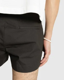 Paul Badeshorts Mork Khaki Brun