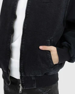 Paxon Bomber Sort/Stenvasket