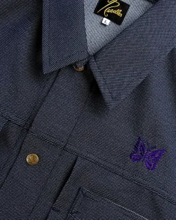 Penny Jean Jacket Poly Twill Navy