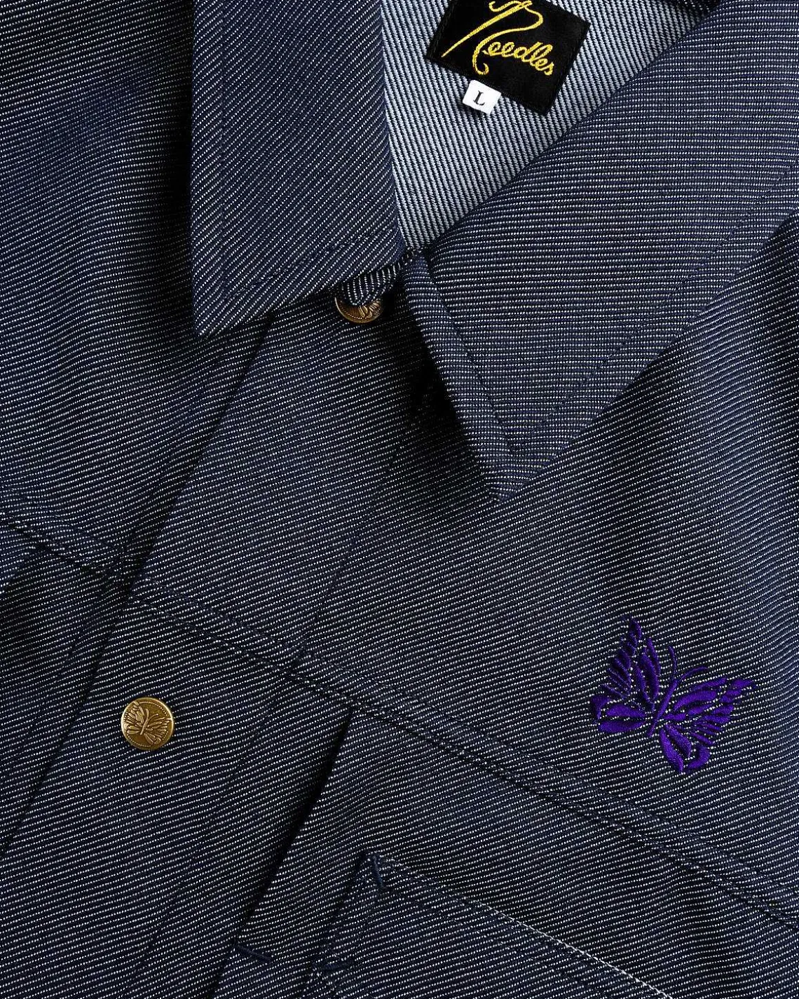 Penny Jean Jacket Poly Twill Navy