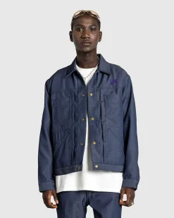 Penny Jean Jacket Poly Twill Navy