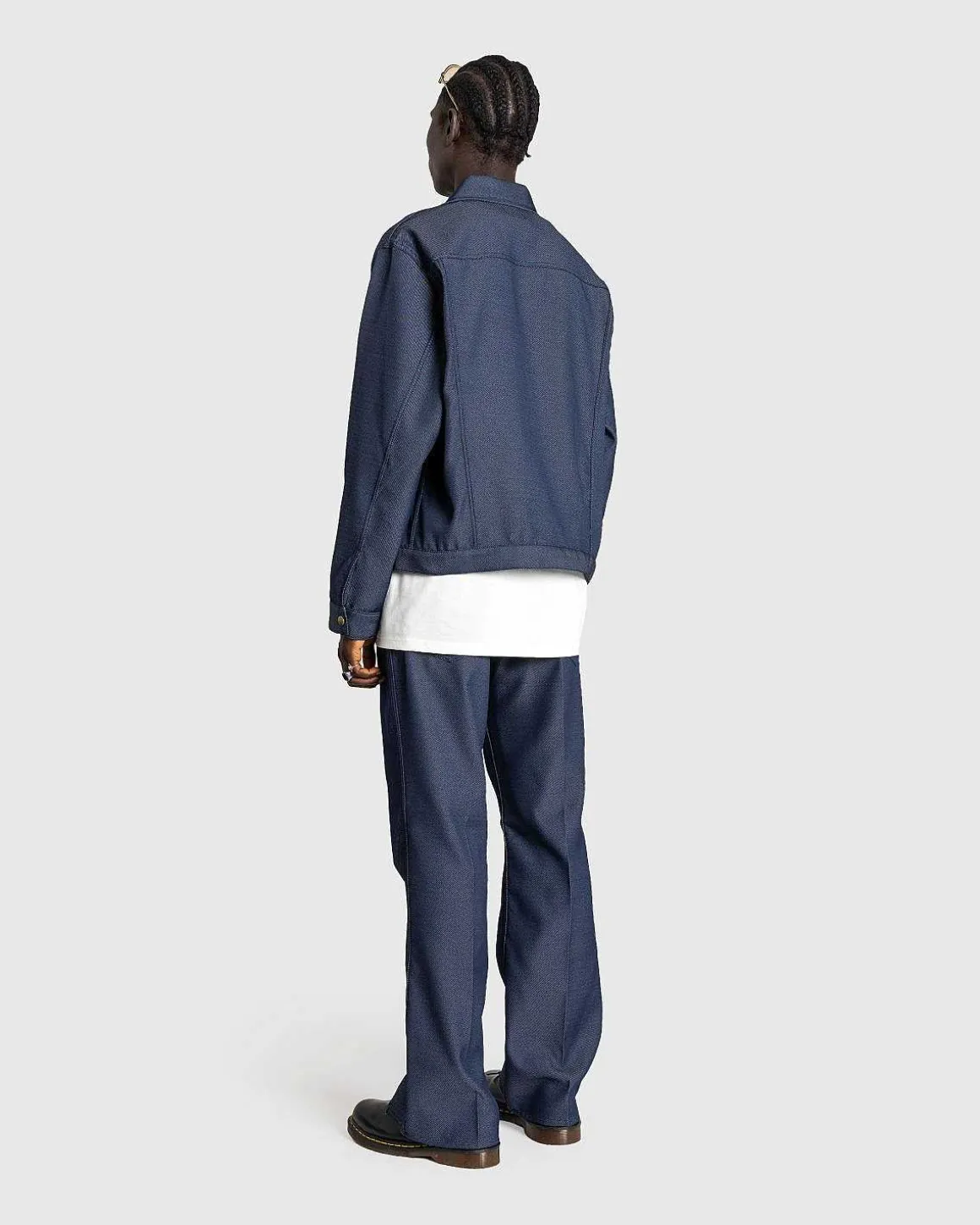 Penny Jean Jacket Poly Twill Navy