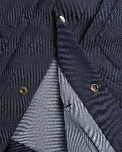 Penny Jean Jacket Poly Twill Navy