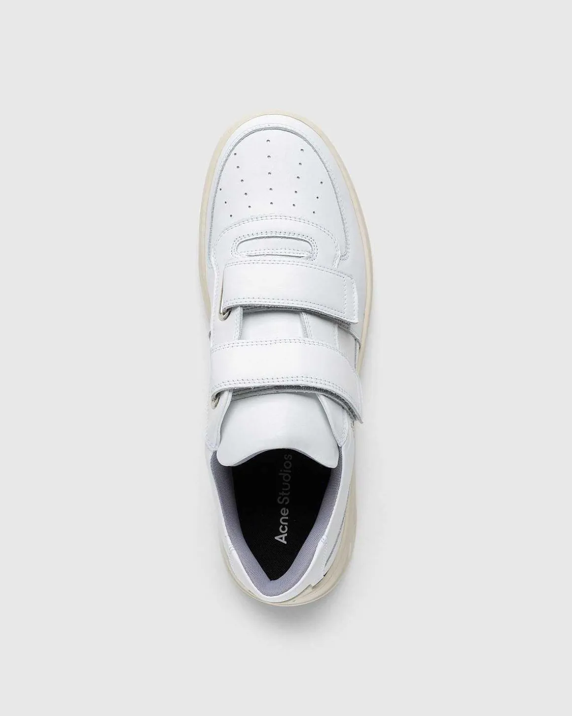 Perey Friend Sneakers Med Velcroband Hvide