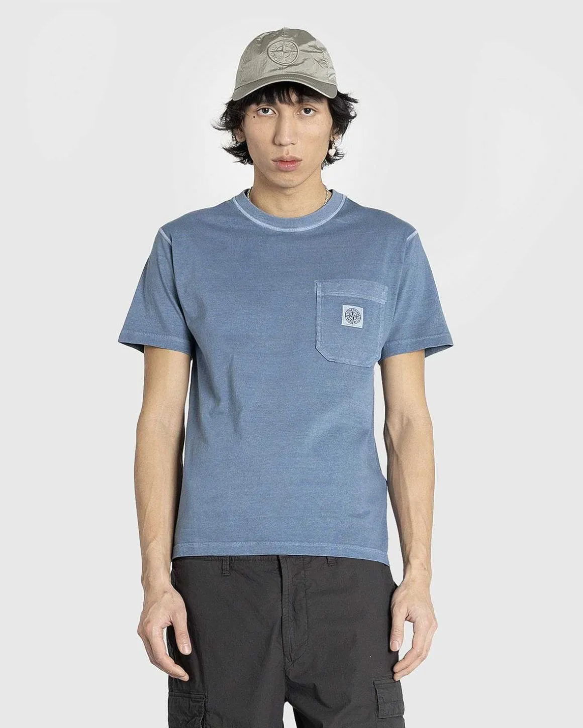 Pocket T-Shirt Morkebla