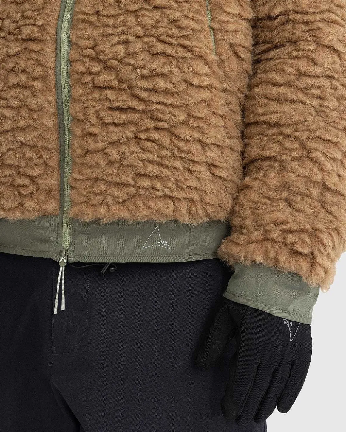 Polar Fleecejakke Camel/Olive