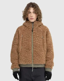 Polar Fleecejakke Camel/Olive