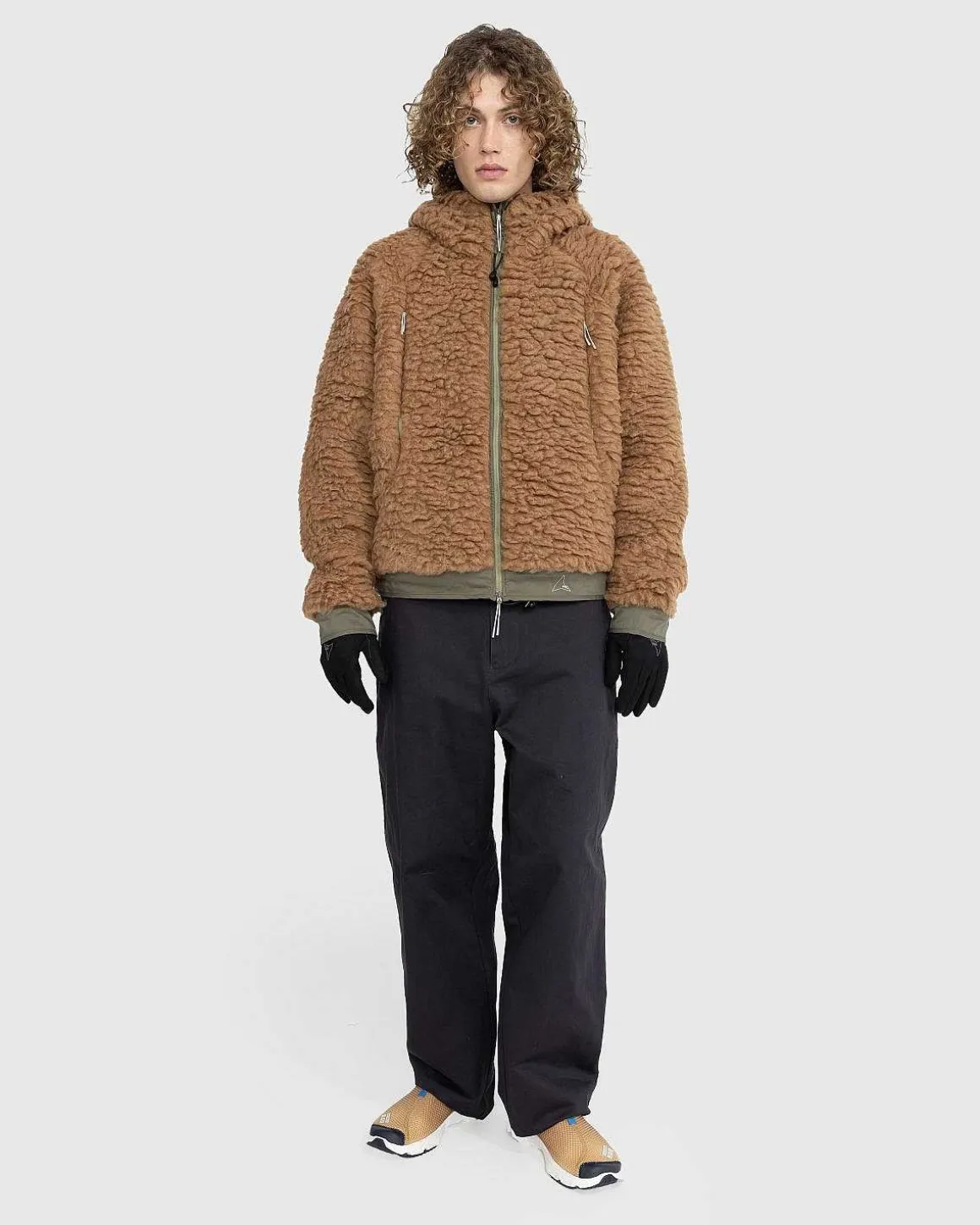 Polar Fleecejakke Camel/Olive