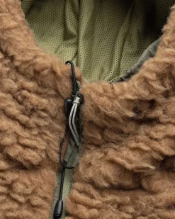 Polar Fleecejakke Camel/Olive
