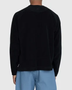 Polar Fleece Raglan Sweater Sort
