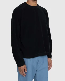 Polar Fleece Raglan Sweater Sort