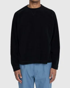 Polar Fleece Raglan Sweater Sort