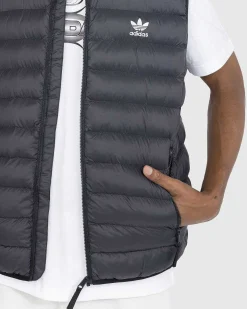 Polstret Vest Sort/Hvid