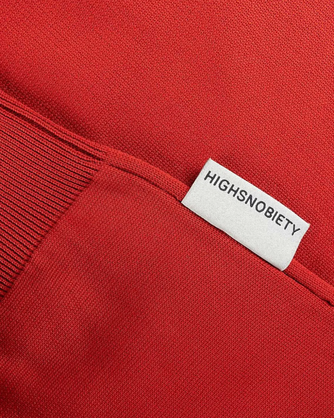 Poly Knit Sweater Vest Ruby Red