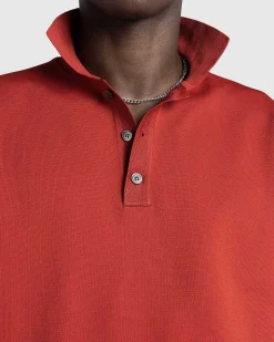 Poly Strik Polo Rubinrod