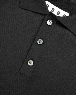 Poly Strik Polo Sort