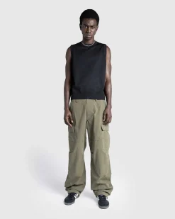Poly Strik Sweater Vest Sort