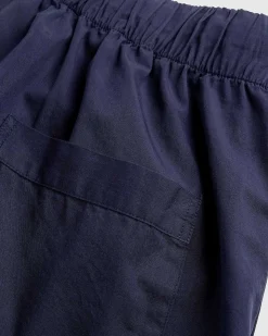 Poplin Pyjamas Bukser True Navy