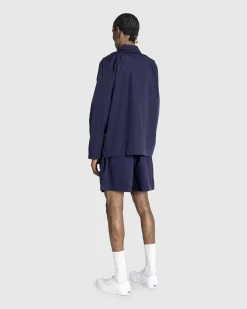 Poplin Pyjamas Shorts Aegte Navy