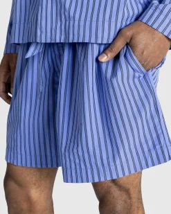 Poplin Pyjamas Shorts Boro Stripes