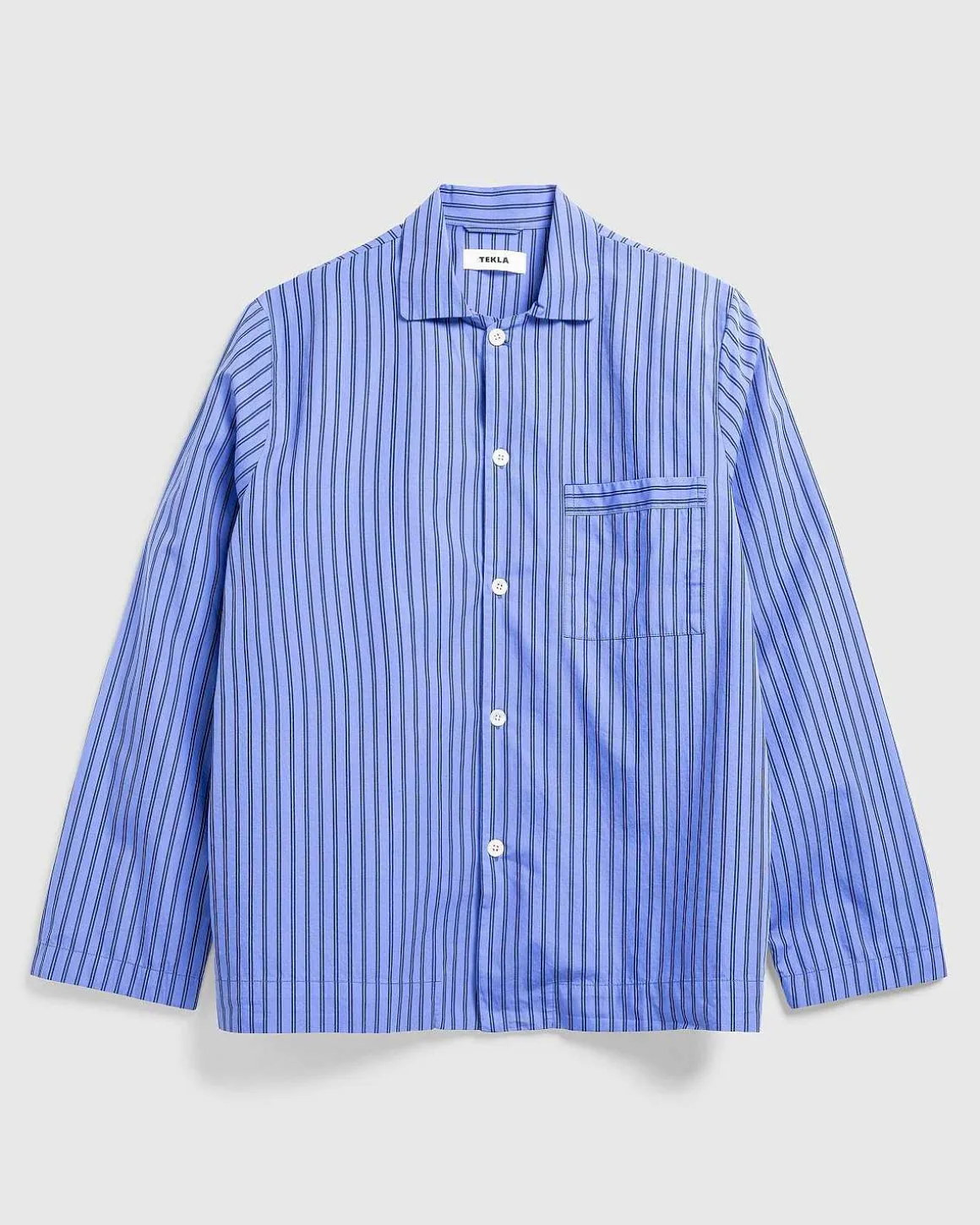 Poplin Pyjamas Skjorte Boro Stripes