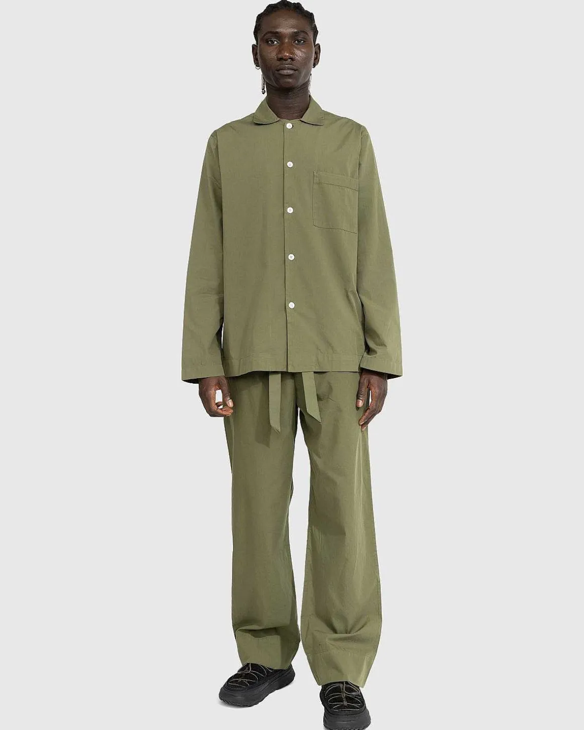 Poplin Pyjamasskjorte Willow