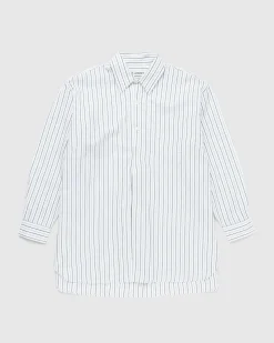 Popover Skjorte Olympic White Stripe