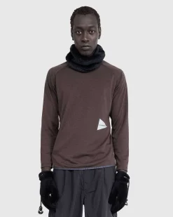 Power Dry Raglan Langaermet T-Shirt Brun