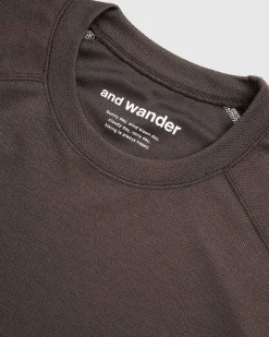 Power Dry Raglan Langaermet T-Shirt Brun